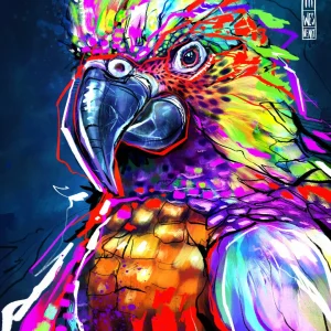 Wes Henry "The Blue Macaw" 2023
