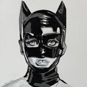 VINYL BATWOMAN CRYSTAL by Edyta Grzyb
