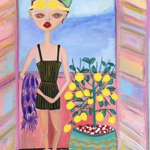Brandusa Niro "Swimmer St. Tropez" (PRINT) 2025