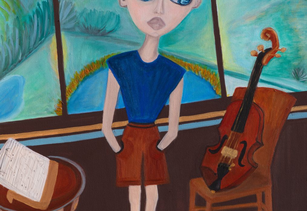 Brandusa Niro “The Violin Lesson” (PRINT) 2025